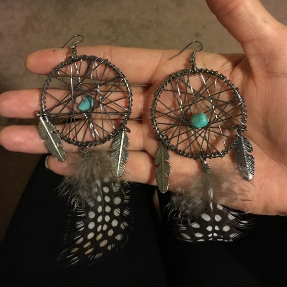 Dreamcatcher earrings