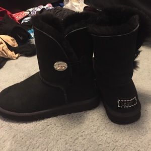 rhinestoned uggs