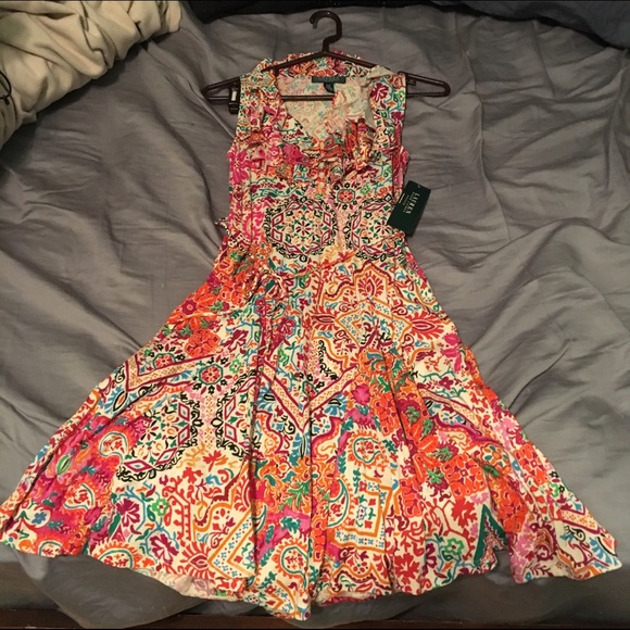MULTICOLOR SUN DRESS