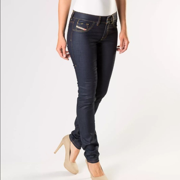 Diesel Women's LIVIER Denim Jeans - Low Waist