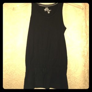 Black tank top