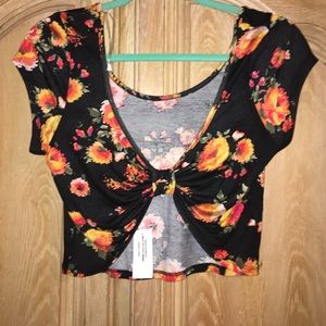 Floral Crop Top