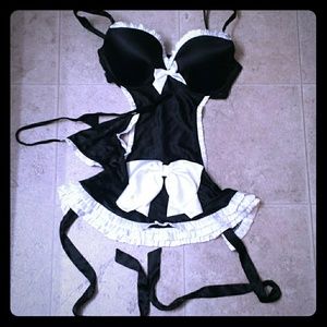 Victoria's Secret Sexy Maid Lingerie 36D