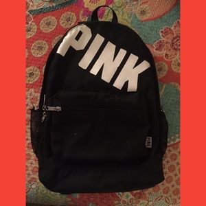 Victoria's Secret PINK black backpack