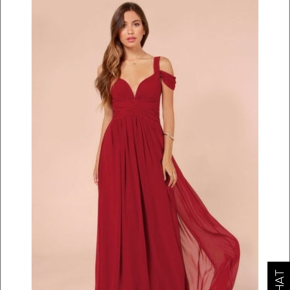 Long Red Formal Dress