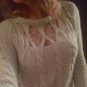 NWT LAUREN CONRAD SWEATER XS