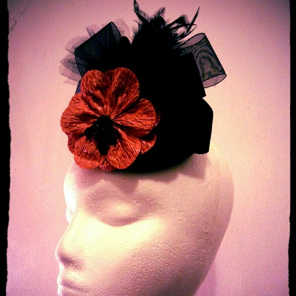 Handmade Designer Fascinator Cocktail Hat
