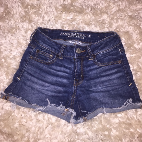 american eagle size 0 shorts