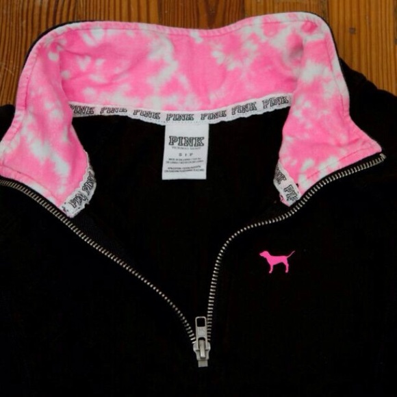 PINK half zip