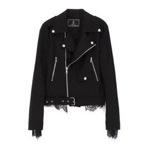 GOEN.J Lace Rider Jacket