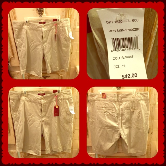 NWT women's Bermuda shorts size 16