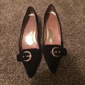 Authentic Bodens size 9 suede with metal hardware.