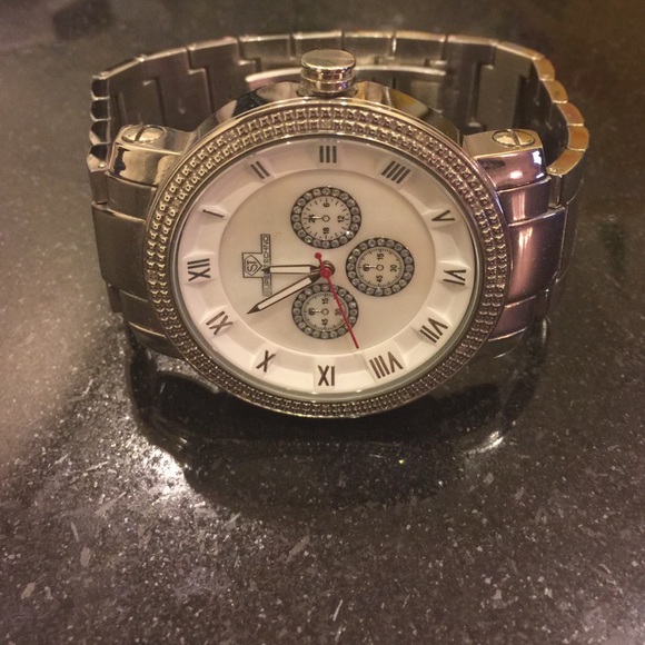BRAND NEW! Mens Super Techno watch 0.12CT Diamond. - Picture 4 of 4