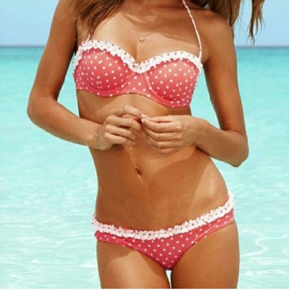 Victoria's Secret polkadot retro bikini