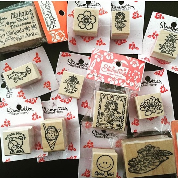 NEW! All New! Rubber Stamps bundle from Hawaii!!