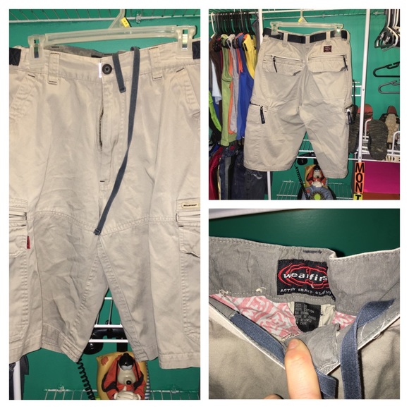 Mens Khaki shorts