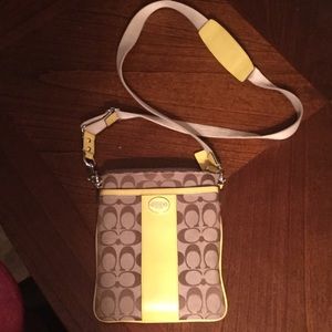 Authentic coach purse