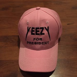 Yeezy for president strap back hat