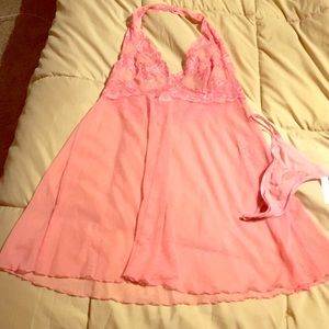 VS halter style lingerie
