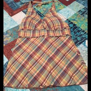 💛Must Have! Plaid Halter Top💛