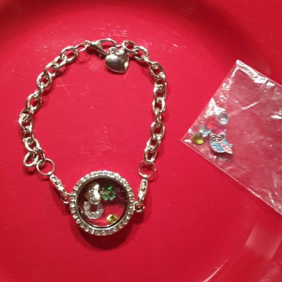 Love horseshoe clover luck charm bracelet - Picture 4 of 4