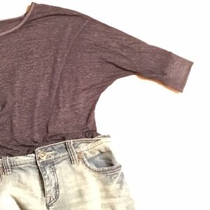 Tops - Mossimo 3/4 Sleeve Super-thin Tee Tops - Mossimo 3/4 Sleeve Super-thin Tee