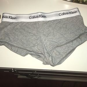 Calvin Klein boy short underwear (never worn)