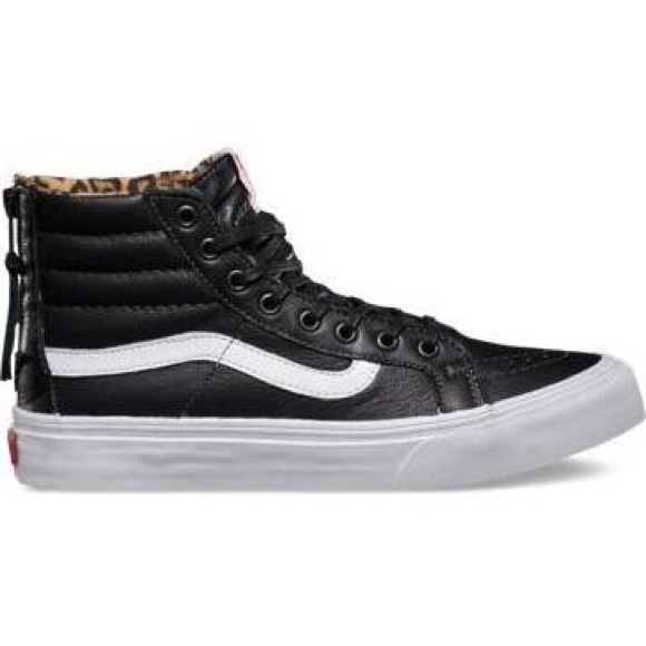 vans sk8 hi leather leopard vans sk8 hi leather leopard