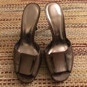 Calvin Klein size 7M slip on heels