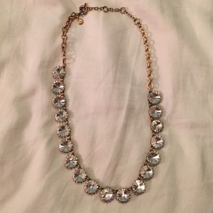 J-crew fake diamond necklace