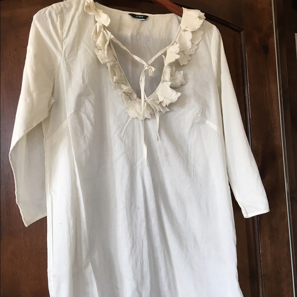 JCrew swim suit cover up