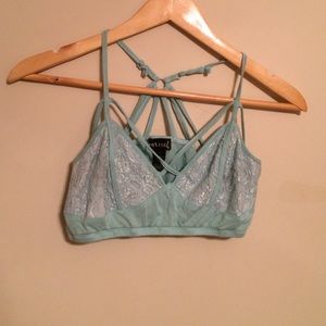 Strappy Light Blue Brallete