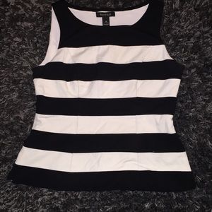 White House, Black Market Striped Shirt