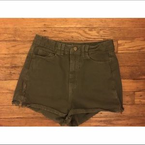 American Apparel high waisted shorts