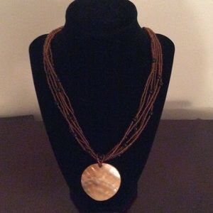 Brown & Black Necklace
