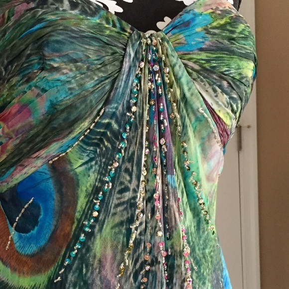 Tony Bowls sequin Print Dress - Picture 2 of 3