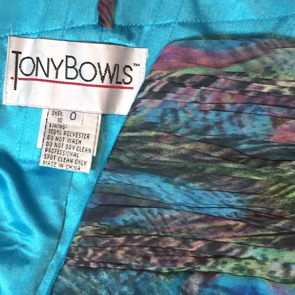 Tony Bowls sequin Print Dress - Picture 3 of 3