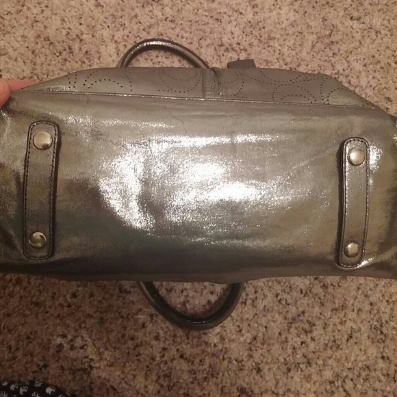 Handbag silver like new - Picture 3 of 4