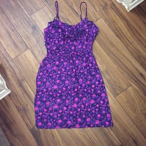 Gorgeous pink and purple summer dress