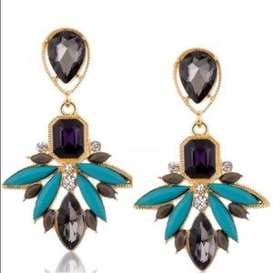 //Crystal Vintage Drops// Statement Earrings *New*