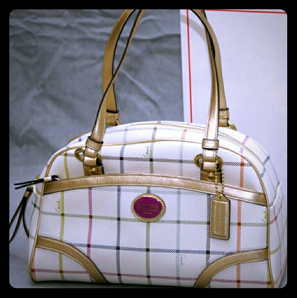 Coach Peyton Tattersall Satchel Bag