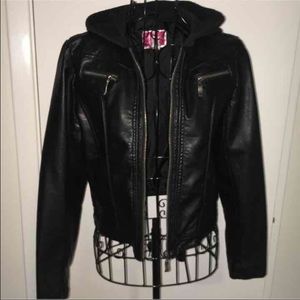 Leather jacket