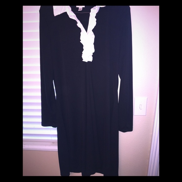 LOWER PRICE!!! Isaac Mizrahi Black/White Dress