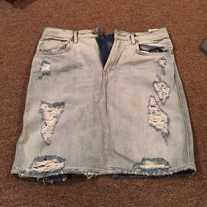 Jean skirt