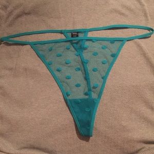 Teal thong