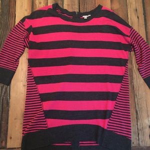 Oversized Halogen Sweater with 3/4 Length Sleeves