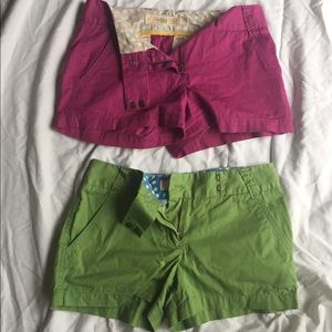 Lot of 2 J Crew Shorts
