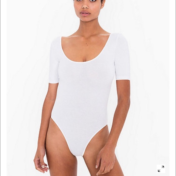 White AA leotard ✨