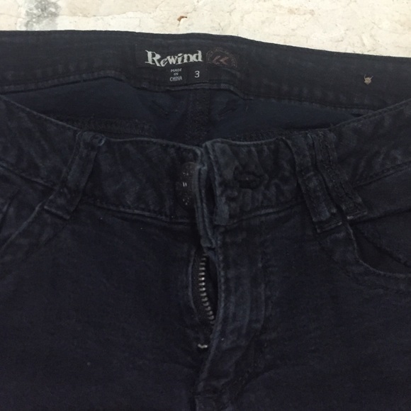 Black Pants w/ Bows - Picture 2 of 4