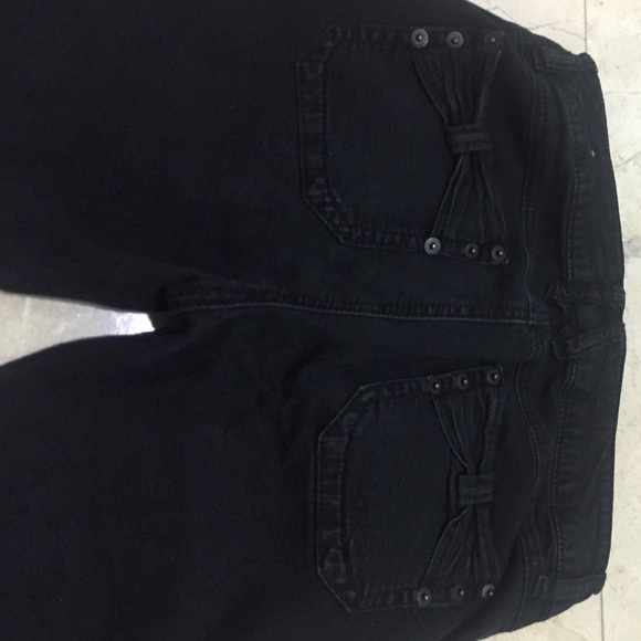Black Pants w/ Bows - Picture 4 of 4